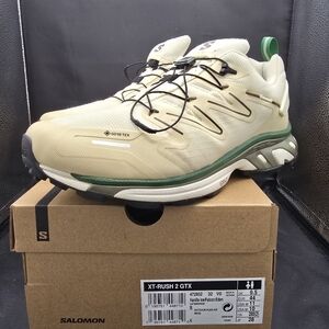 Salomon XT-Rush 2 GTX Goretex  - Vanilla lce/Falcon/Eden Sz 10 US Mens
